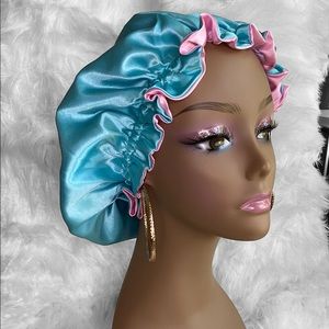 High quality satin hair bonnet